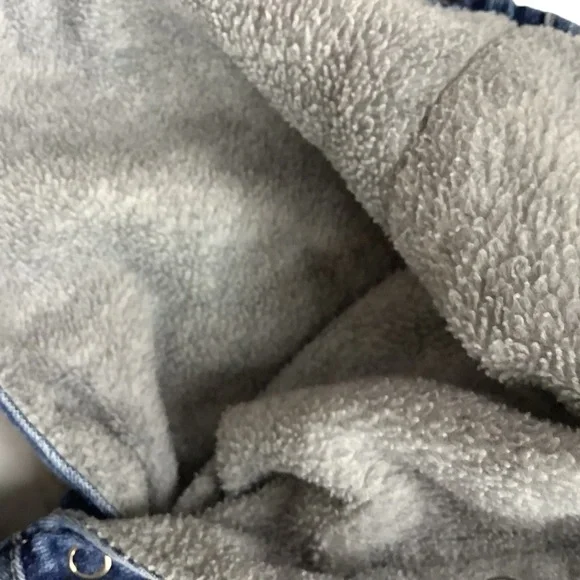 OshKosh B’gosh 2 piece winter long sleeve shirt and heavy overalls. Size… - Picture 3 of 8